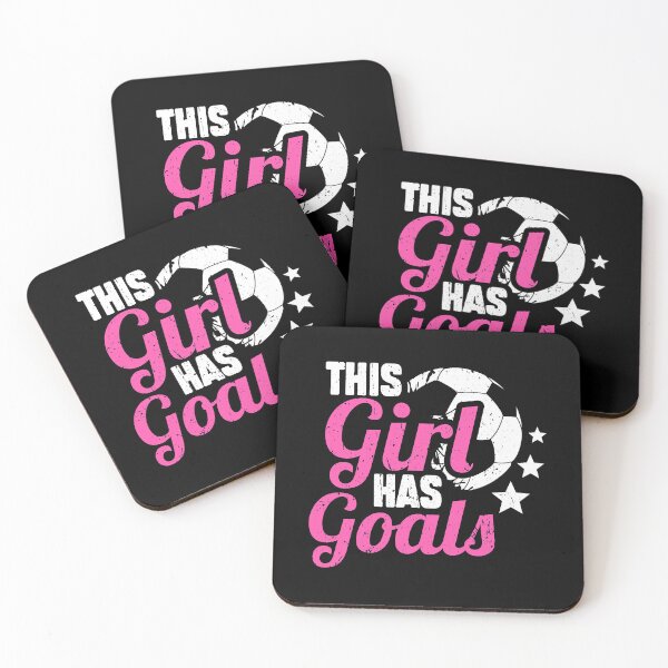Item preview, This Girl Has Goals Funny Women Soccer Player designed and sold by Earthshaker-art.