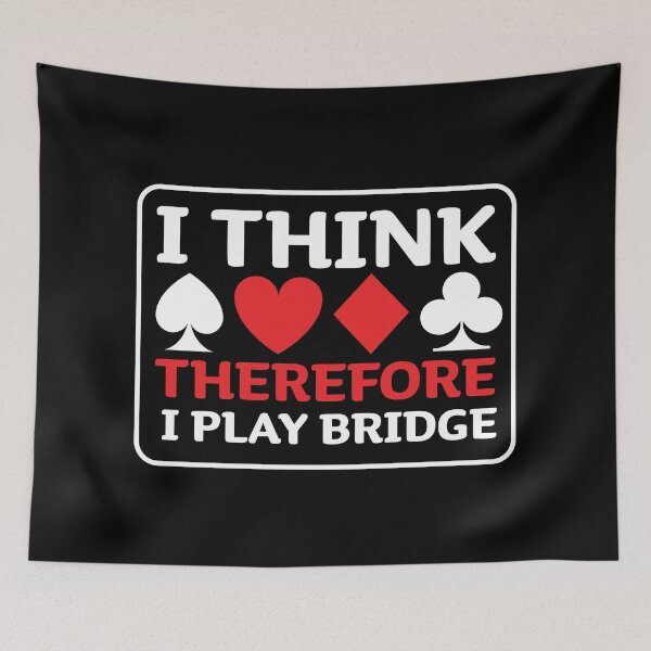 Item preview, Contract Bridge Bids Duplicate Card Game Funny designed and sold by Peter Orum.