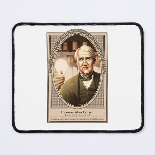 Item preview, Thomas Edison designed and sold by IcalsaidArt.