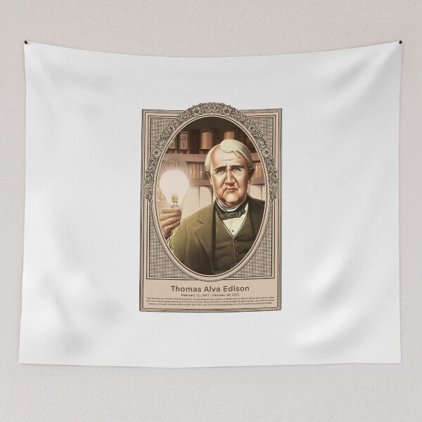Item preview, Thomas Edison designed and sold by IcalsaidArt.