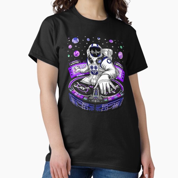 Item preview, Astronaut Psychedelic DJ designed and sold by underheaven.