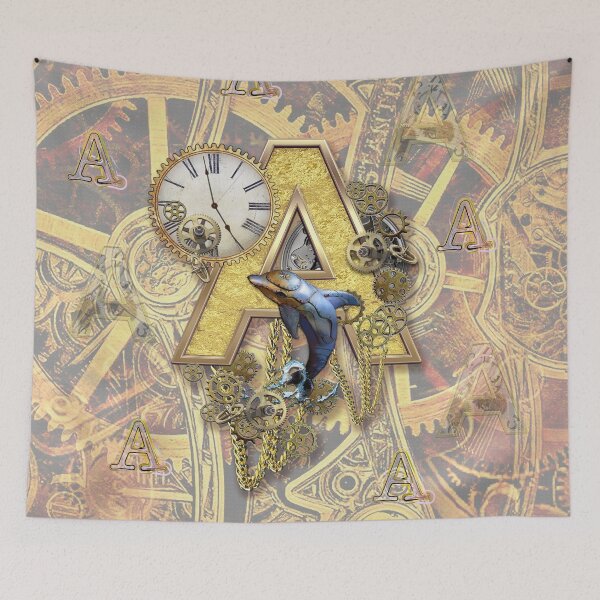 Item preview, Capital Alphabet Monogram A  designed and sold by NadineMay.