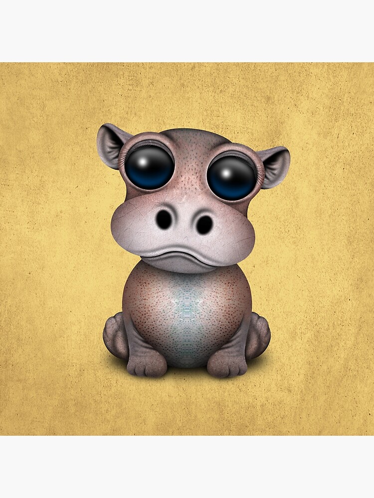 Cute Baby Hippo by JeffBartels