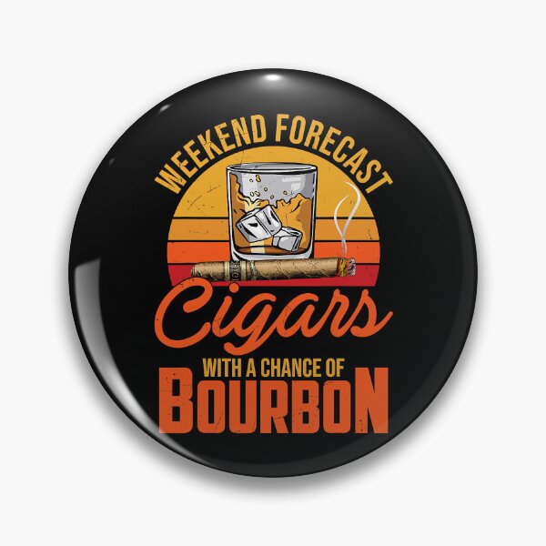Item preview, Weekend Forecast Cigars With A Chance Of Bourbon designed and sold by Earthshaker-art.