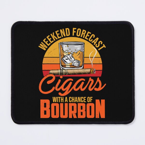 Item preview, Weekend Forecast Cigars With A Chance Of Bourbon designed and sold by Earthshaker-art.