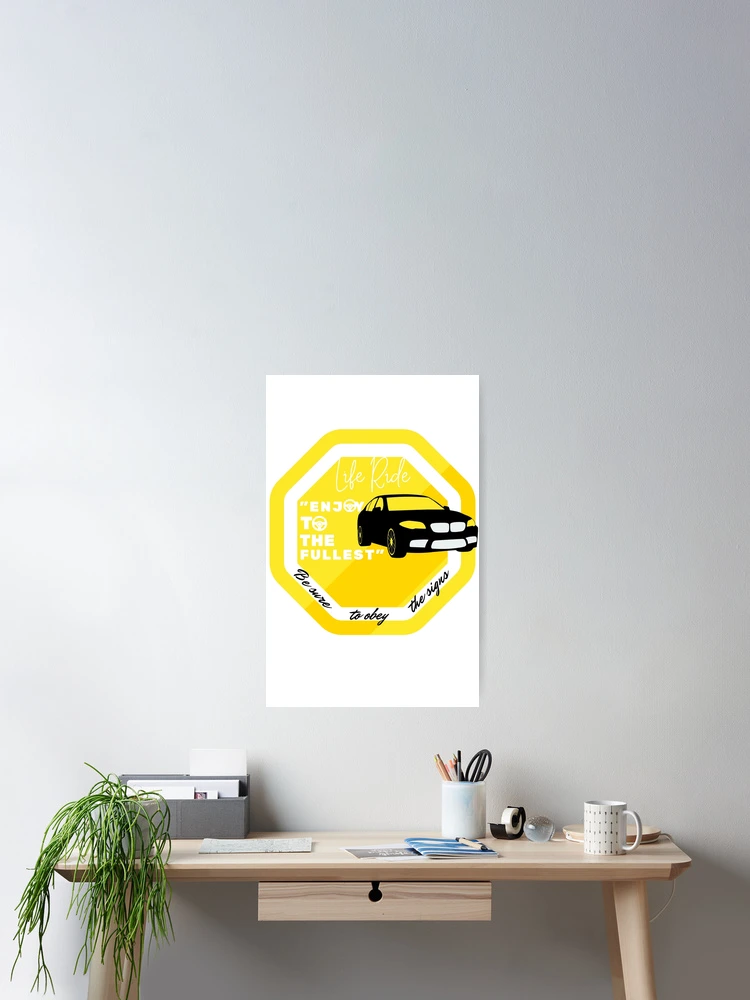 Thumbnail 2 of 3, Poster, LIFE RIDE designed and sold by Nirdoshini PERERA.