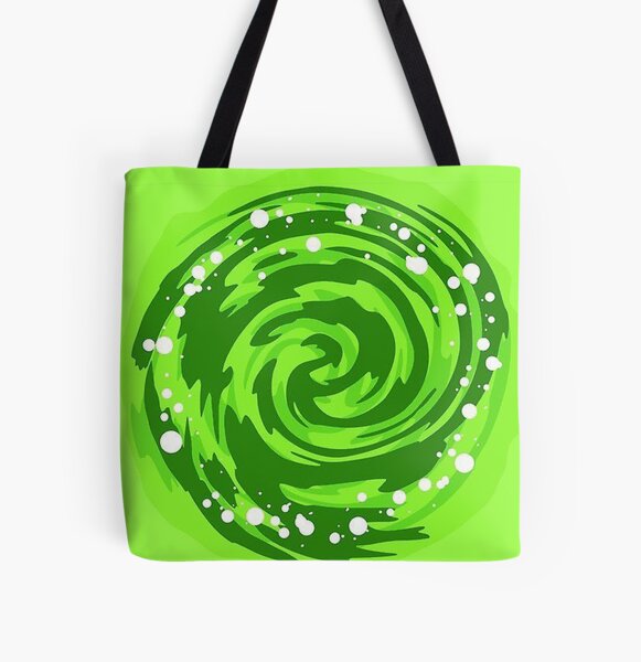 green portal All Over Print Tote Bag