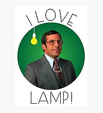 I love lamp Photographic Print