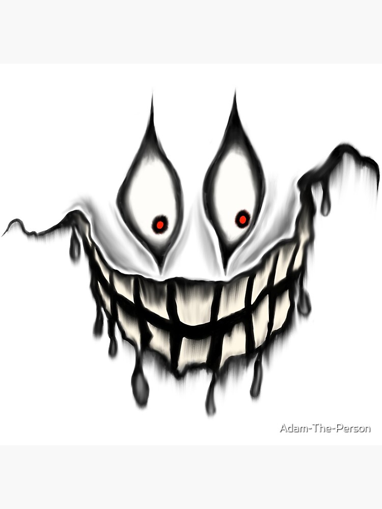 Scary Smiley Face - Smiley Face - Posters and Art Prints