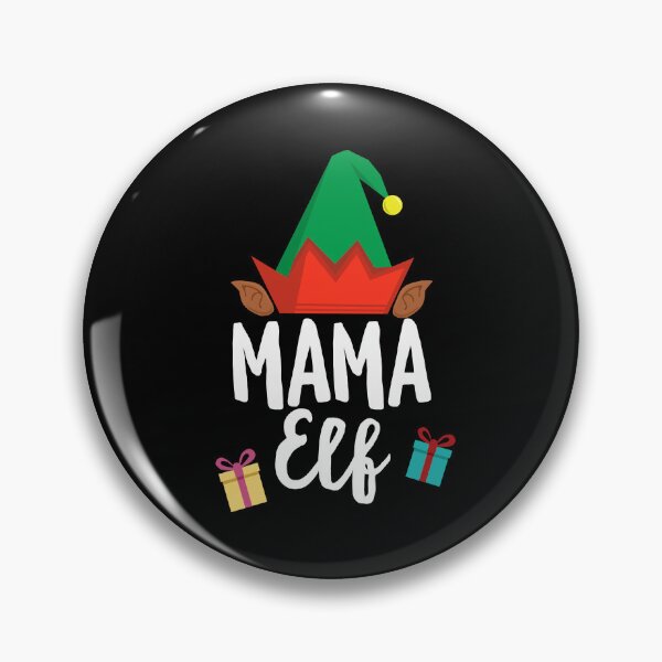 Artikelvorschau, Mama Elf Melanin Christmas African American Elf Passende Familie Xmas entworfen und verkauft von QueenOfPrint.