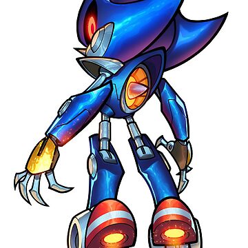 Metal Sonic Menacing Magnet for Sale by Keerl