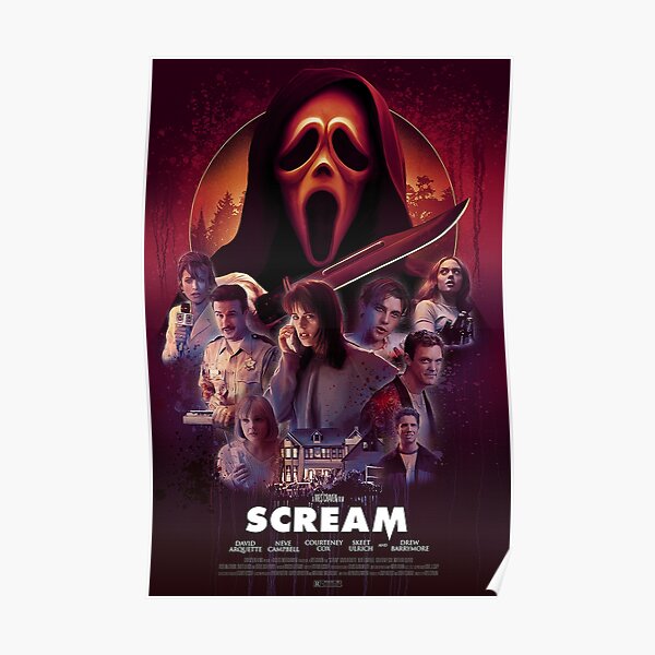 "scream Poster" Poster for Sale by kalisaverhoven Redbubble