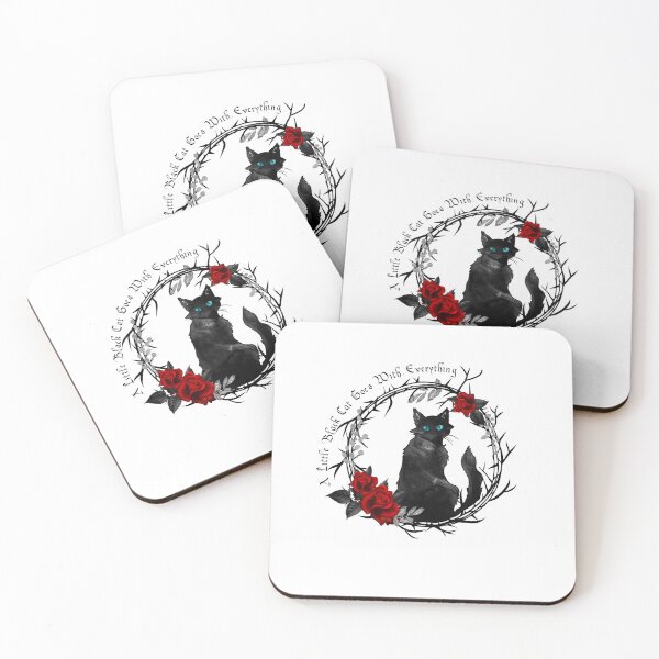Item preview, A Little Black Cat Goes With Everything Halloween Design designed and sold by Tonya51.