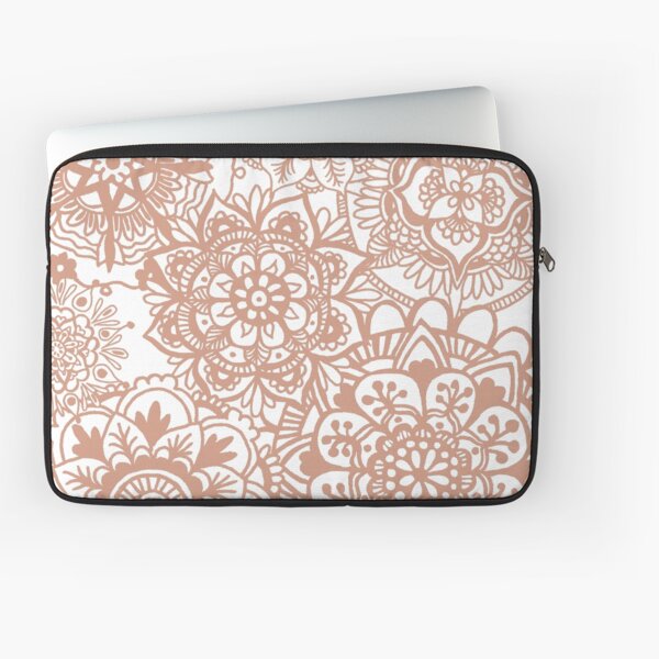 Vista previa del artículo con la obra «Patrón de mandala de oro rosa», diseñado y vendido por Julie Erin Designs.