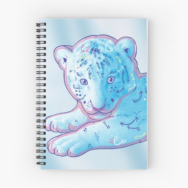 Item preview, Little Blue Tiger Cub designed and sold by vanillakirsty.