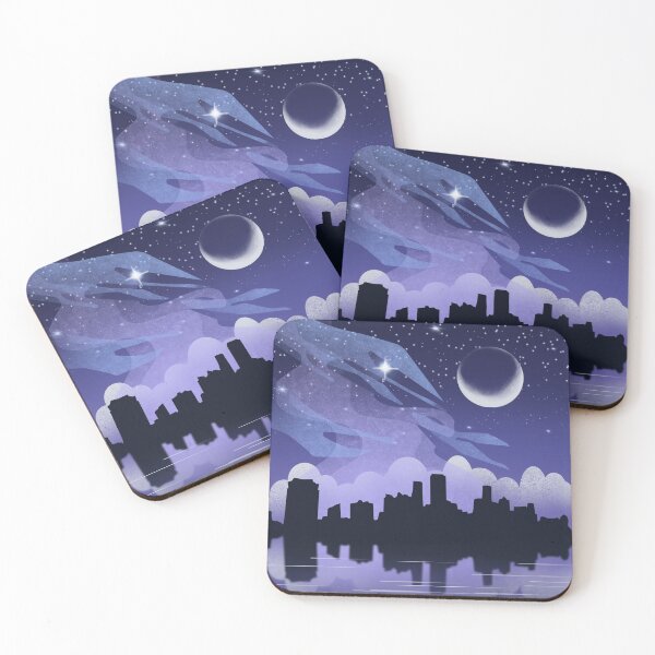 Item preview, Midnight city  designed and sold by Moniartprints.