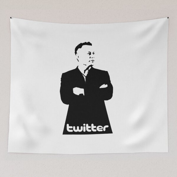Item preview, Twitter de Elon Musk designed and sold by cokrotomo.