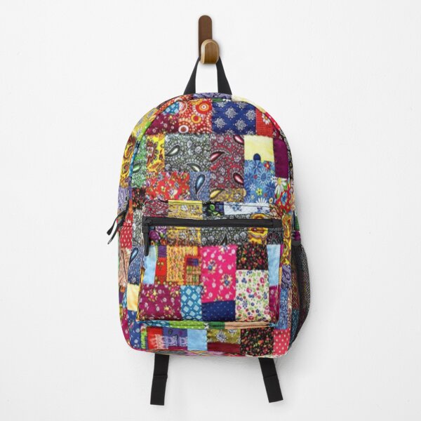 Item preview, Patchwork Art Mosaic Shapes Square Triangular Rhombus Star Flower Circle Patterns Different Colors designed and sold by ErisMerch.