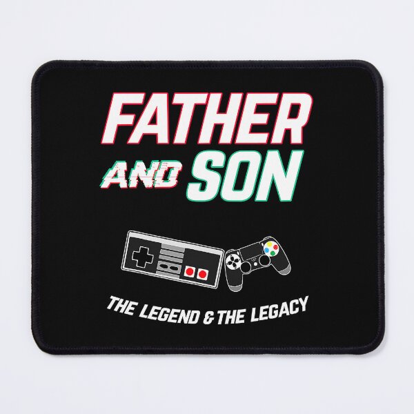 Item preview, Father And Son The Legend And The Legacy Gamer Video Gaming designed and sold by Abaddon-art.