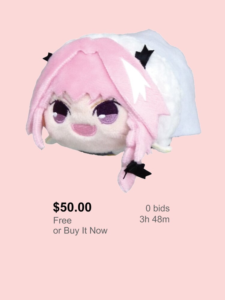 Haunted astolfo deals plushie for sale