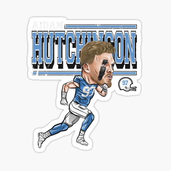 Detroit Lions Aidan Hutchinson the kid is Hutch-in-son chibi shirt