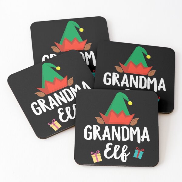 Item preview, Grandma Elf Melanin Christmas African American Elf Matching Family Xmas designed and sold by QueenOfPrint.