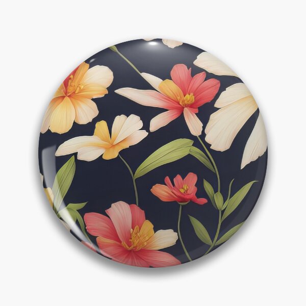 Artikelvorschau, Fun flowers tropical pattern entworfen und verkauft von Purple-Horizon.