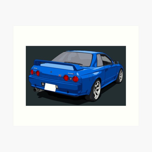 Item preview, R32 GTR Blue designed and sold by ArtyMotive.