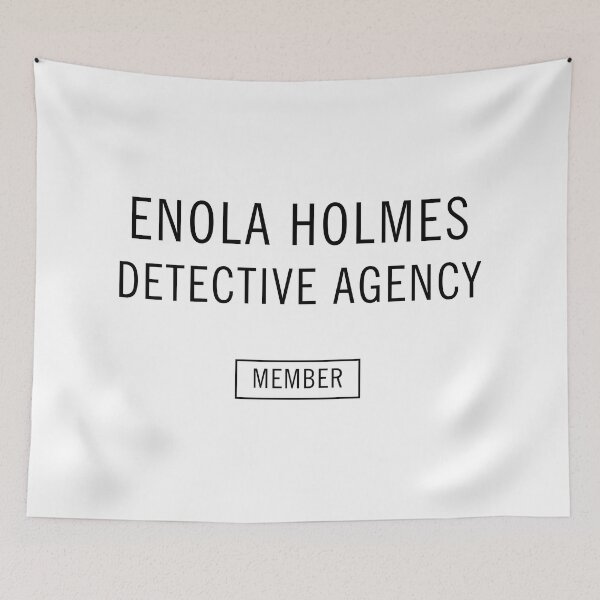 Item preview,  Enola holmes detective agency designed and sold by MURCPOSE.