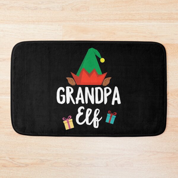 Item preview, Grandpa Elf Melanin Christmas African American Elf Matching Family Xmas designed and sold by QueenOfPrint.