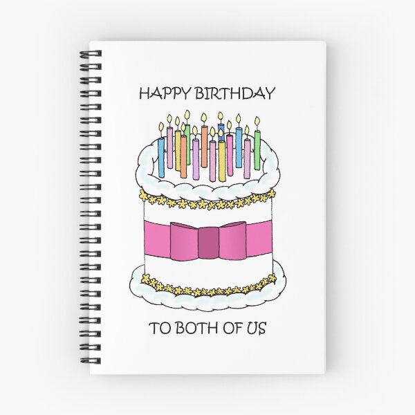Item preview, Happy Birthday to Both of Us designed and sold by KateTaylor.