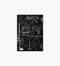Playerunknown's Battlegrounds The Arsenal - PUBG White Art Board