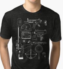 Playerunknown's Battlegrounds The Arsenal - PUBG White Tri-blend T-Shirt