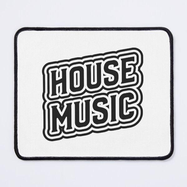 Item preview, HOUSE MUSIC (black) designed and sold by Discothreadz.