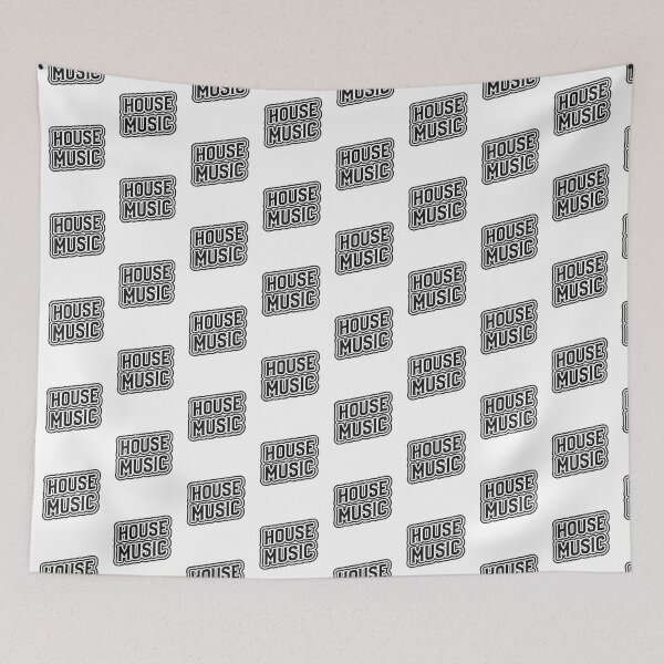 Item preview, HOUSE MUSIC (black) designed and sold by Discothreadz.