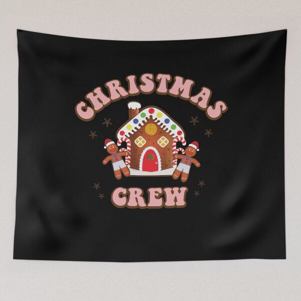 Item preview, Christmas Gingerbread Santa Hat Cookie Baking Crew Xmas designed and sold by Gifty Rifty.