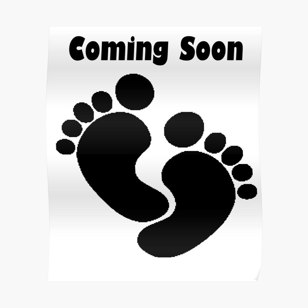 Baby Coming Soon Pregnancy Infancy Tshirt Sticker By Sixfigurecraft Redbubble