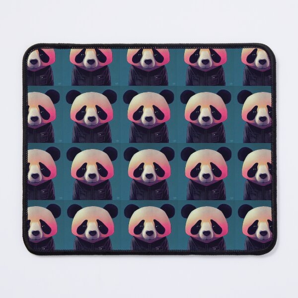 Item preview, Cute Panda Bear Guy in a Smart Shirt Pop Art Style designed and sold by DV-LTD.