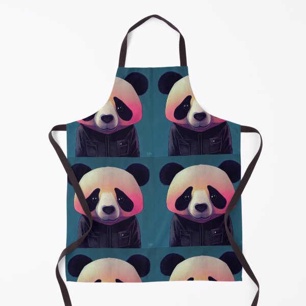 Item preview, Cute Panda Bear Guy in a Smart Shirt Pop Art Style designed and sold by DV-LTD.