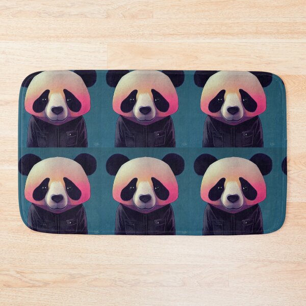Item preview, Cute Panda Bear Guy in a Smart Shirt Pop Art Style designed and sold by DV-LTD.