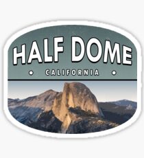 Half Dome Sticker