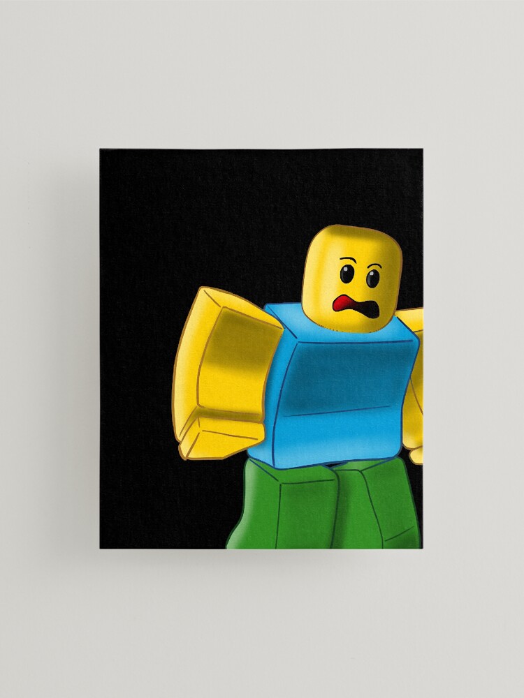 Roblox Noob  Canvas Print for Sale by AshleyMon75003