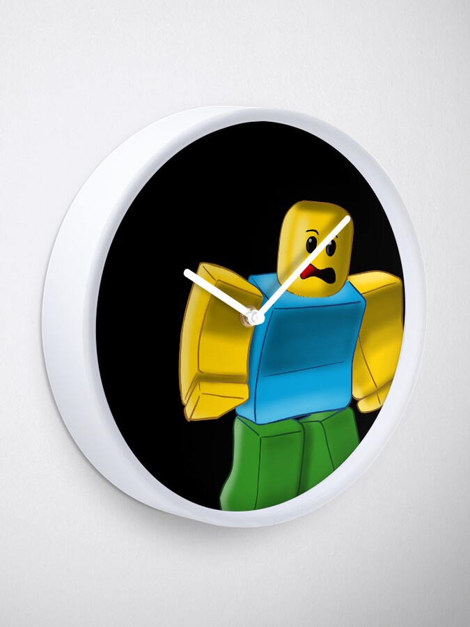 Roblox Noob  Clock for Sale by AshleyMon75003