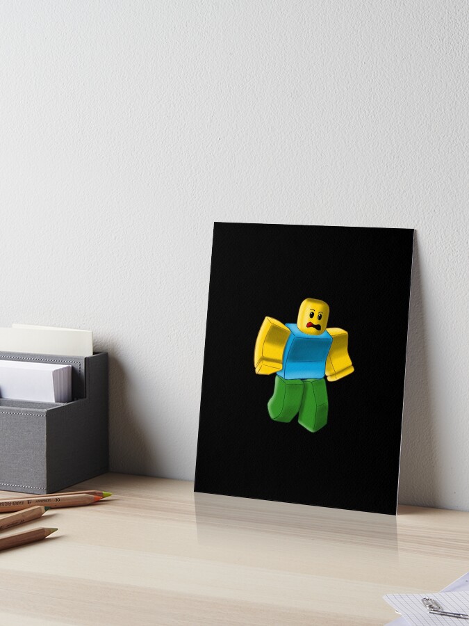 Roblox Noob  Canvas Print for Sale by AshleyMon75003