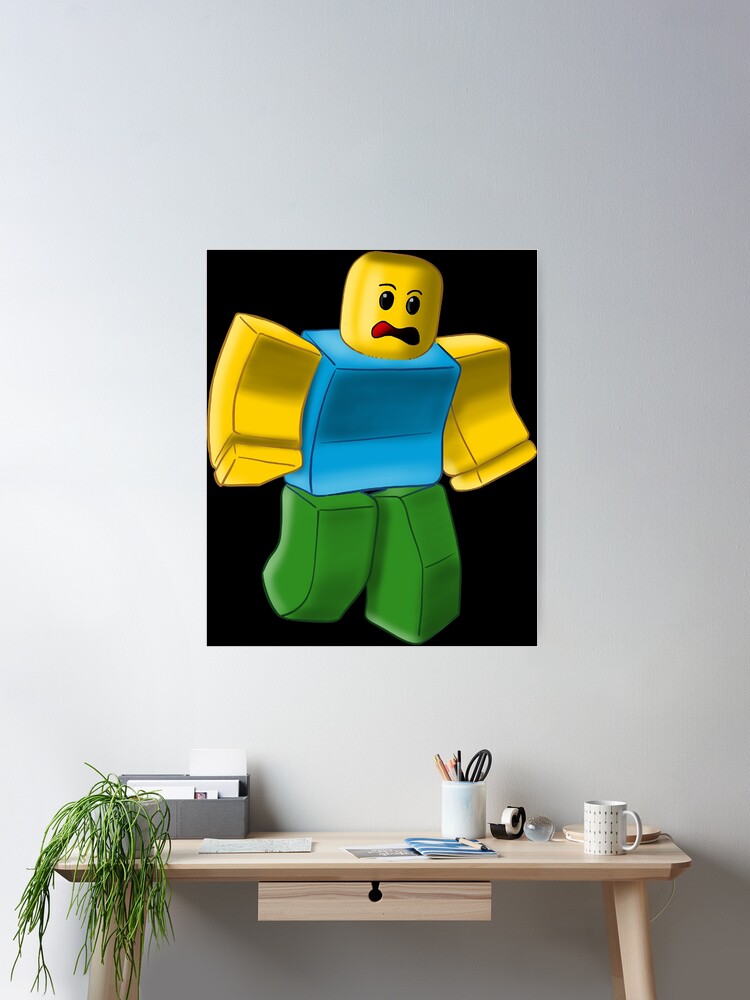 Roblox Yellow Noob Poster by DevotHicken