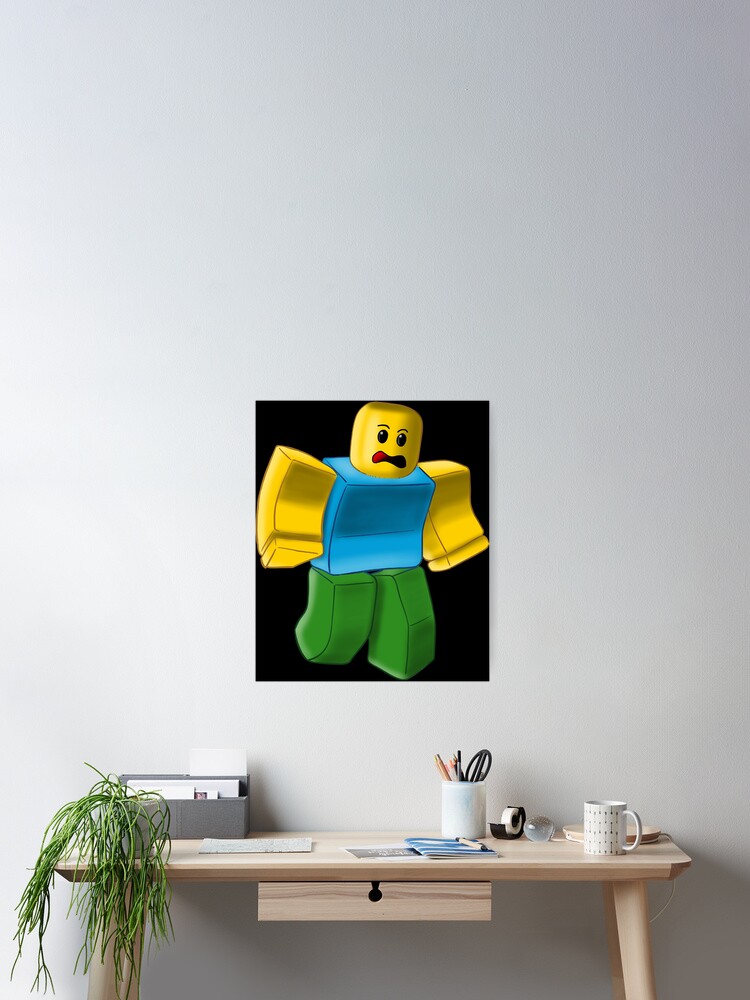 Roblox Noob Character Poster by Vacy Poligree - Pixels