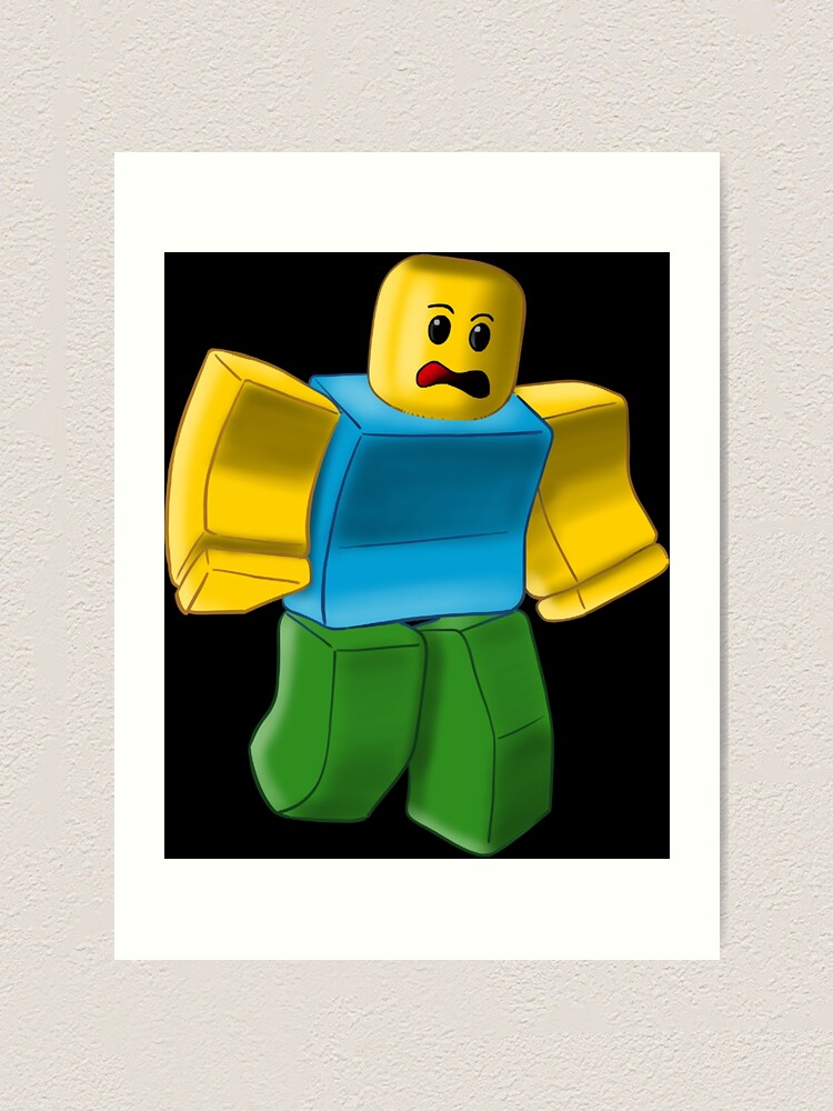 Made some art of the noob : r/roblox