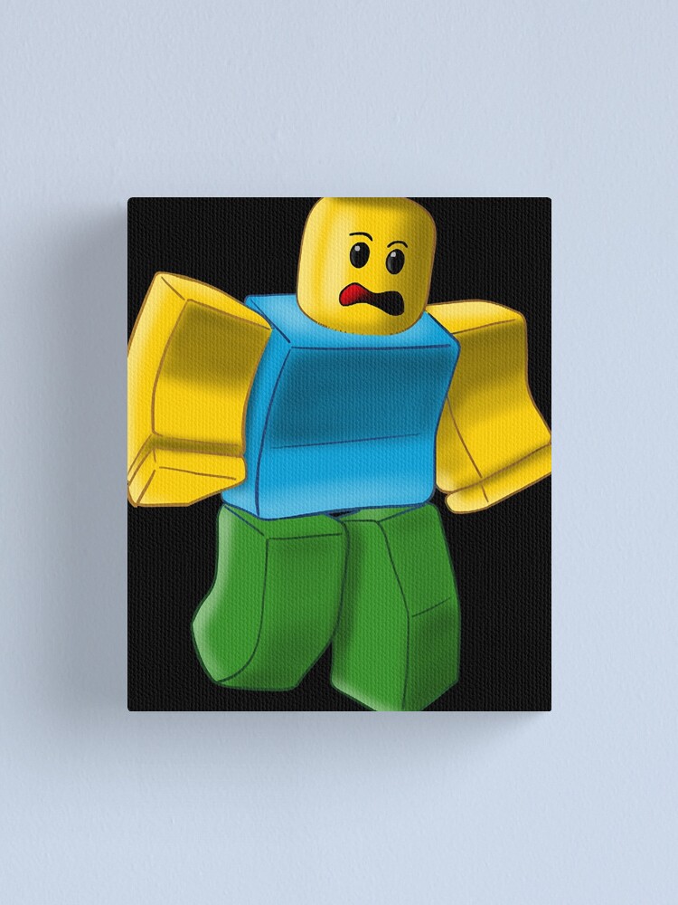 Roblox Noob Character Acrylic Print by Vacy Poligree - Pixels