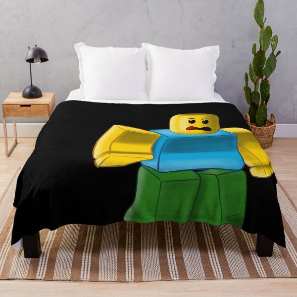 Dabbing die noob - Roblox Fleece Blanket