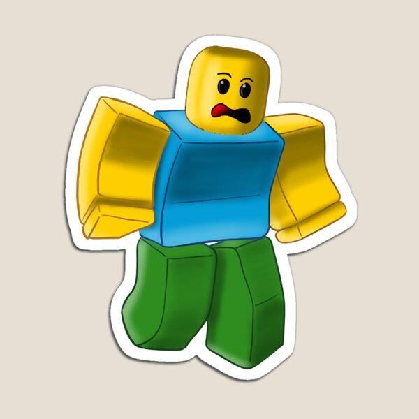 Roblox Noob  Magnet for Sale by AshleyMon75003